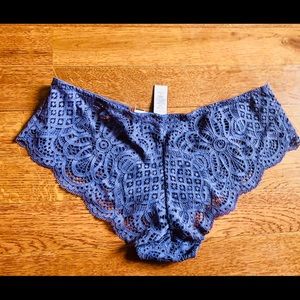 Victoria Secrets Purple lace boy shorts